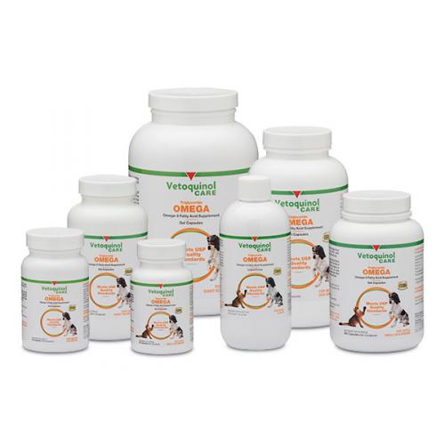 Triglyceride Omega dermatology supplement for skin and coat in cats and dogs from Vetoquinol Triglyceride Omega dermatology supplement for skin and coat in cats and dogs from Vetoquinol