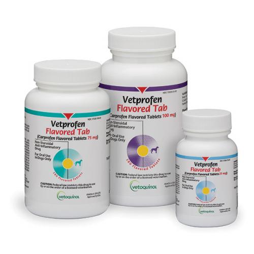 Vetprofen pain management tablets and caplets with carprofen for dogs. From Vetoquinol. Vetprofen pain management tablets and caplets with carprofen for dogs with osteoarthritis. From Vetoquinol.